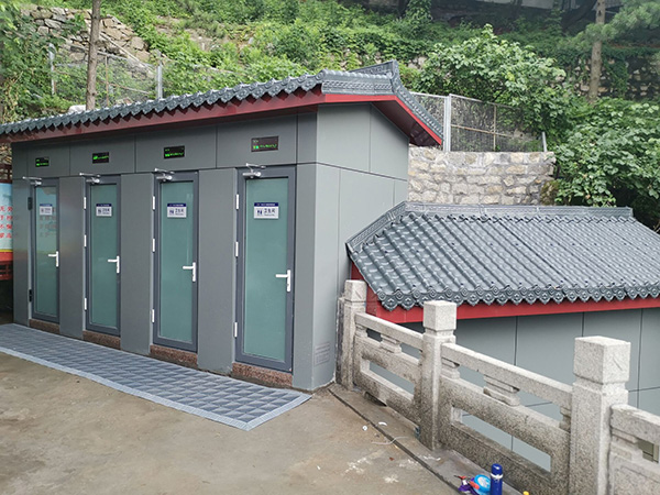 新疆泰山仿古造型零排放循环冲水厕所